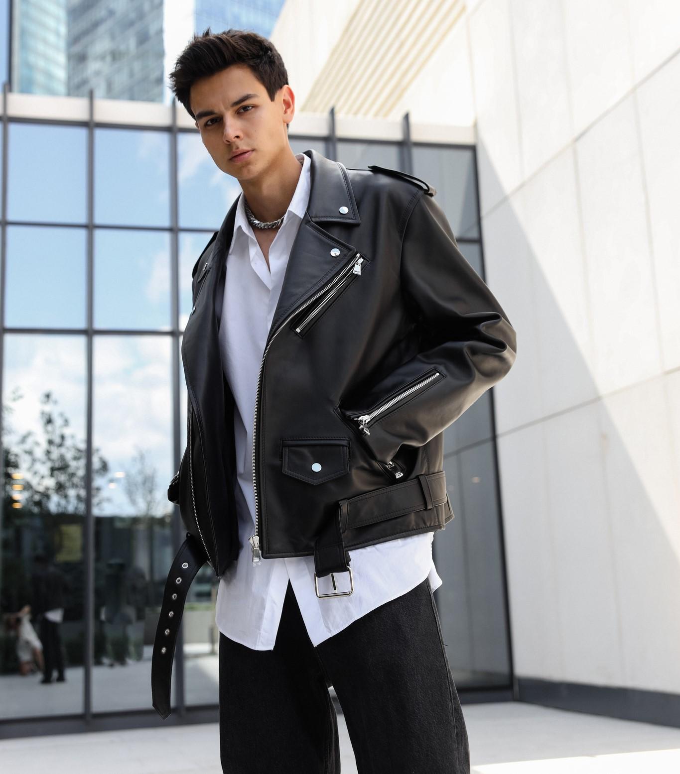 The Deuce Biker Vintage Black Jacket